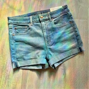 Super high rise jean shorts - American Eagle